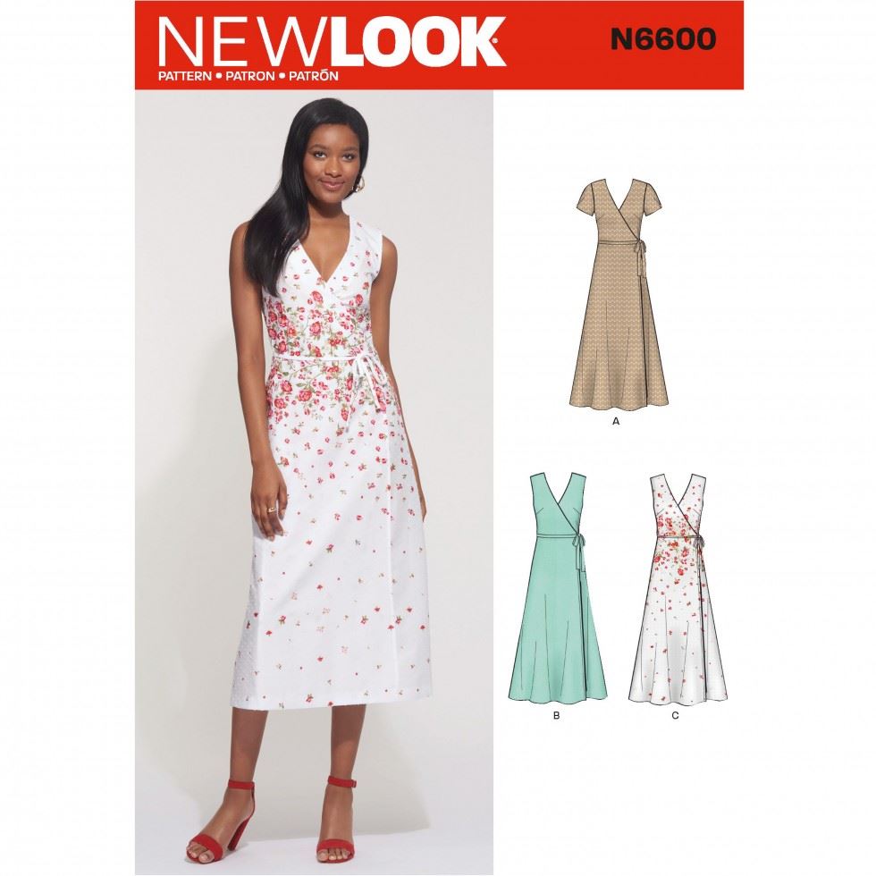New Look Paper Sewing Pattern 6600
 