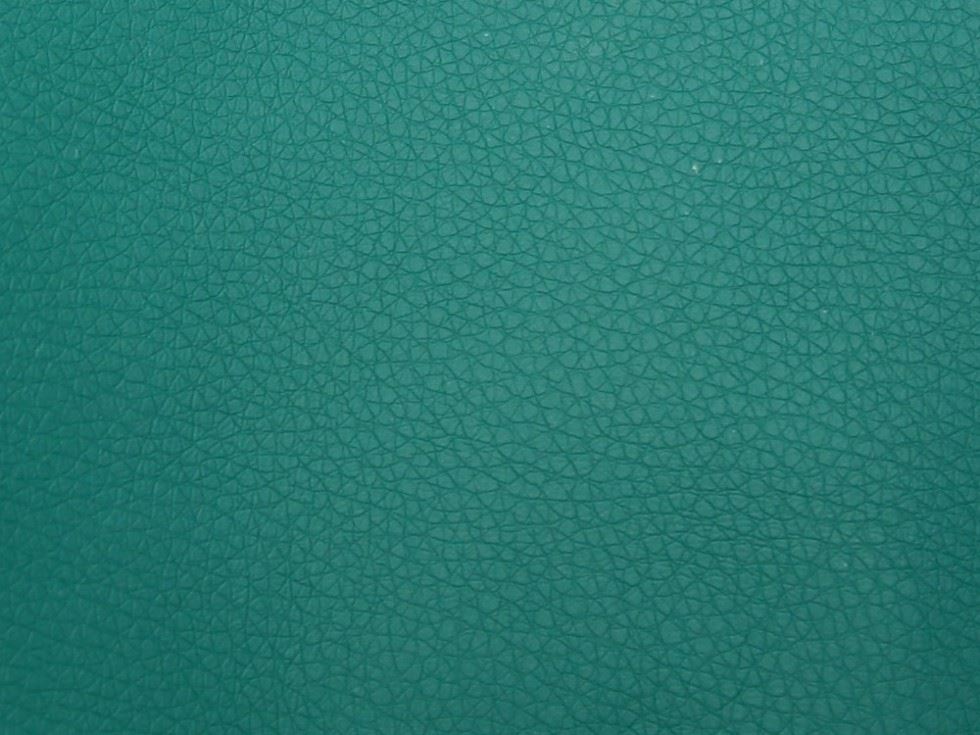 Stof France Heavy Soft Faux Leather Fabric Emerald
 