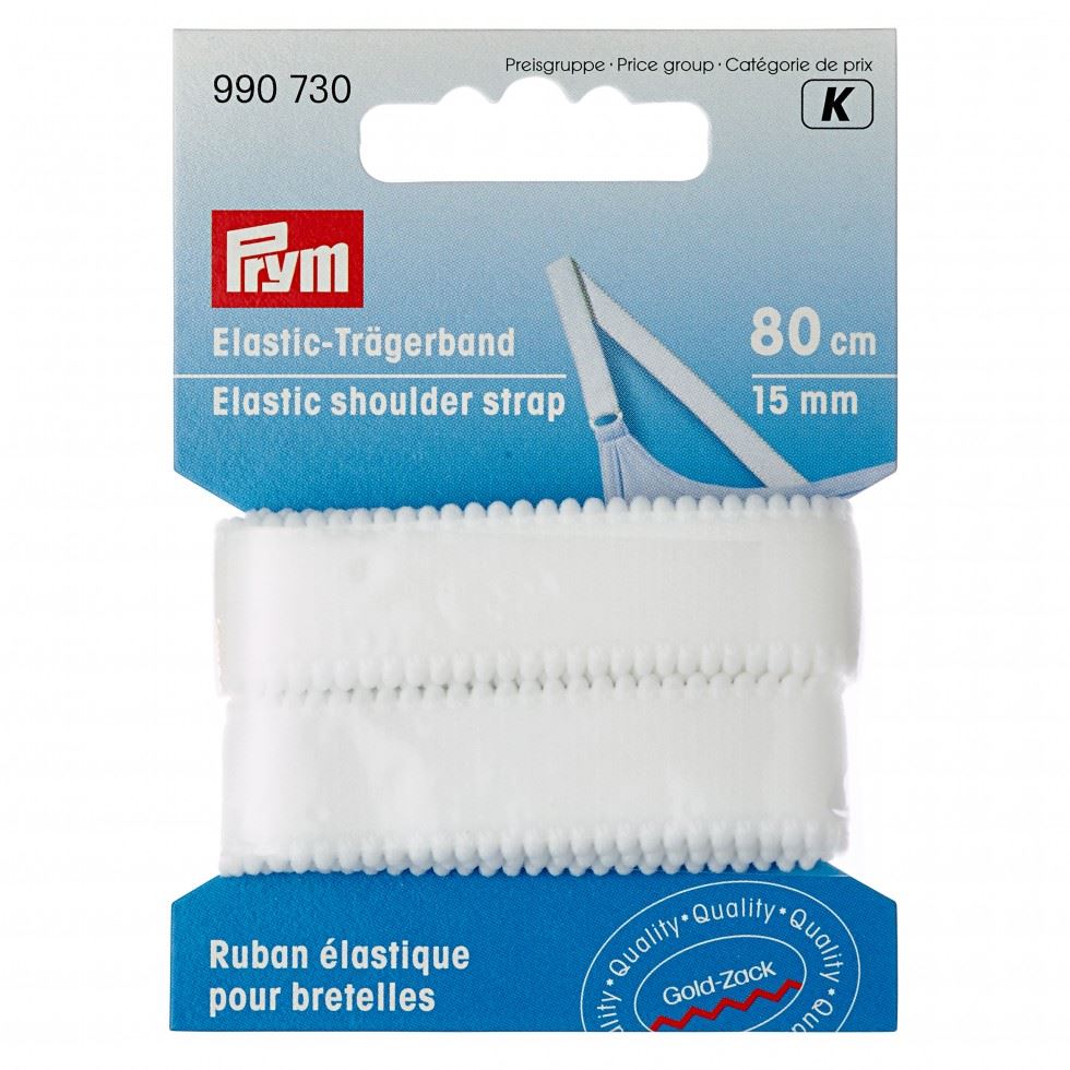 Prym Shoulder Strap Elastic White
 