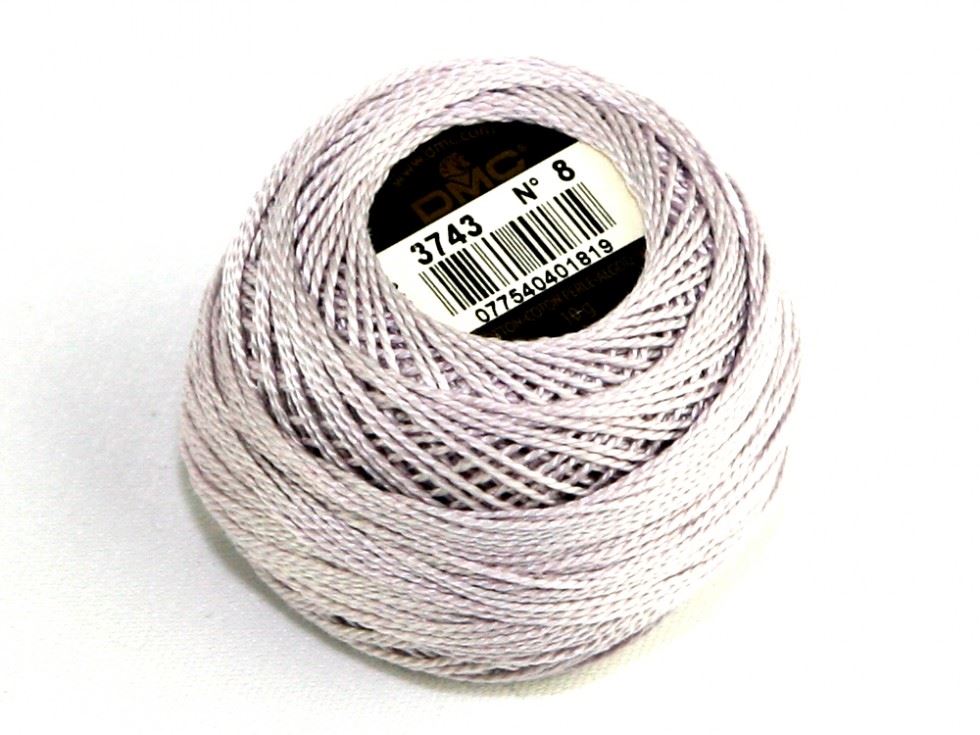 DMC Size 8 Cotton Perle Thread 3743
 