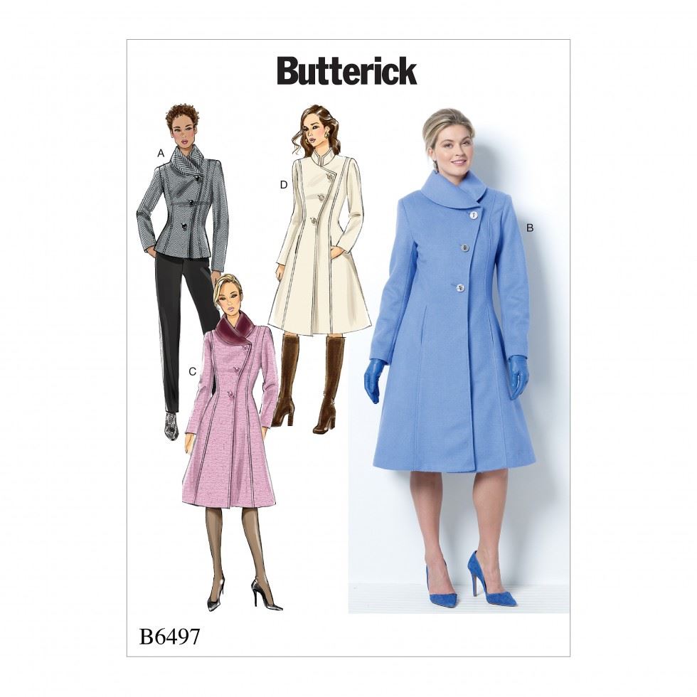 Butterick Paper Sewing Pattern 6497
 