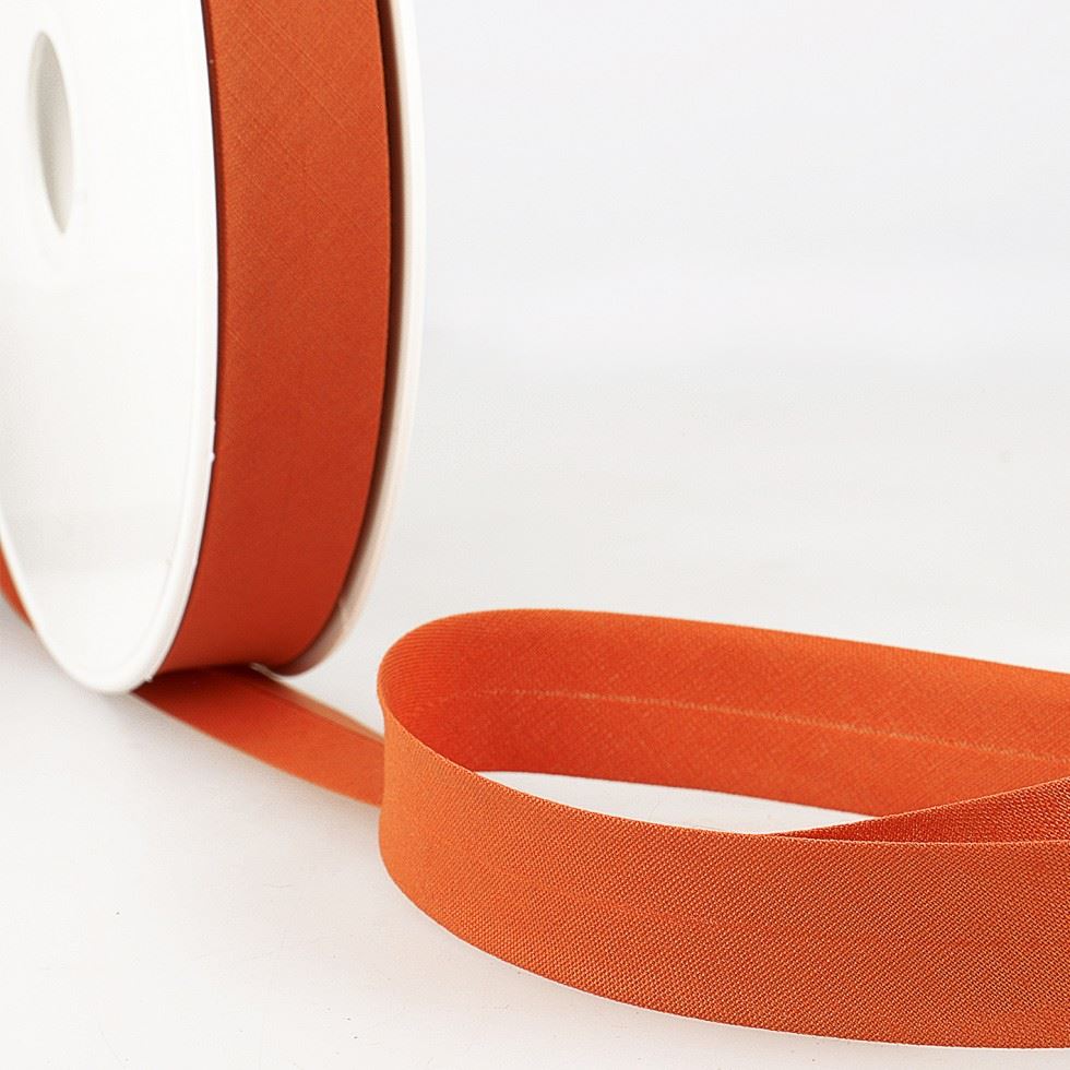 Stephanoise Polycotton Bias Binding Tape Rust