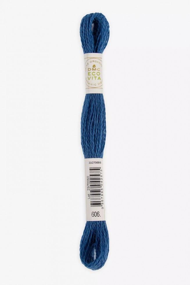 Dmc 606 Eco Vita Organic Wool Embroidery Thread