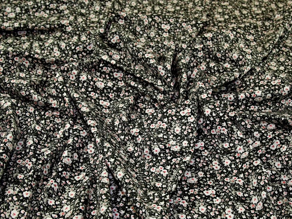 100% Cotton Poplin Fabric Black
 