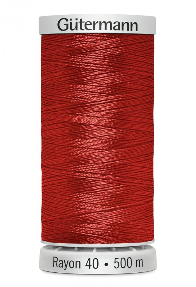 Gutermann 1317 No 40 Sulky Rayon Embroidery Thread