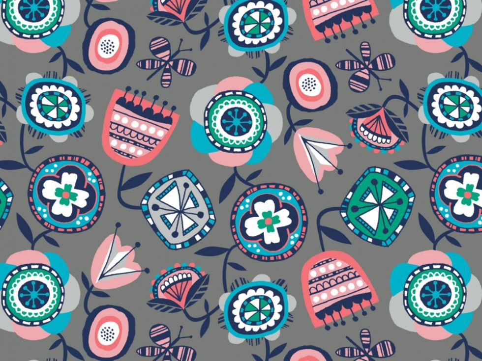 Camelot Fabrics Dark Grey 100% Cotton Poplin Fabric