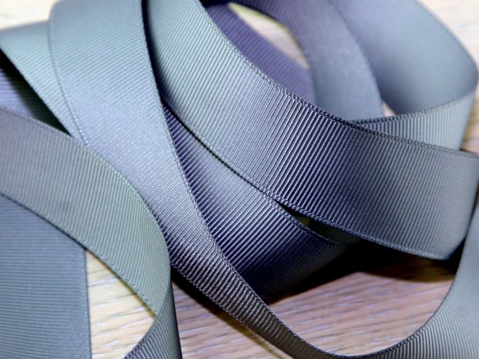 Prym Grey Ribbed Polyester Tape