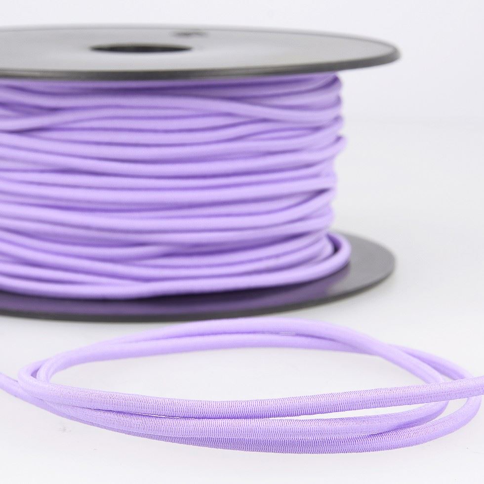 Stephanoise Round Elastic Cord Lilac