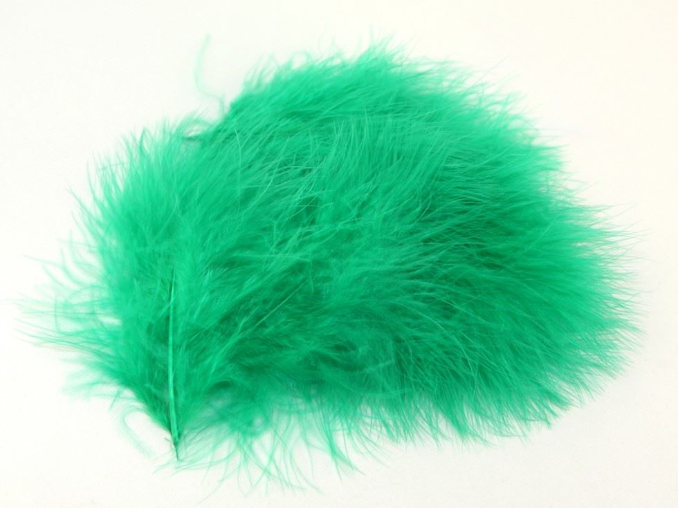 Minicraft Marabou Feathers Emerald Green Minicraft Marabou Feathers Emerald Green