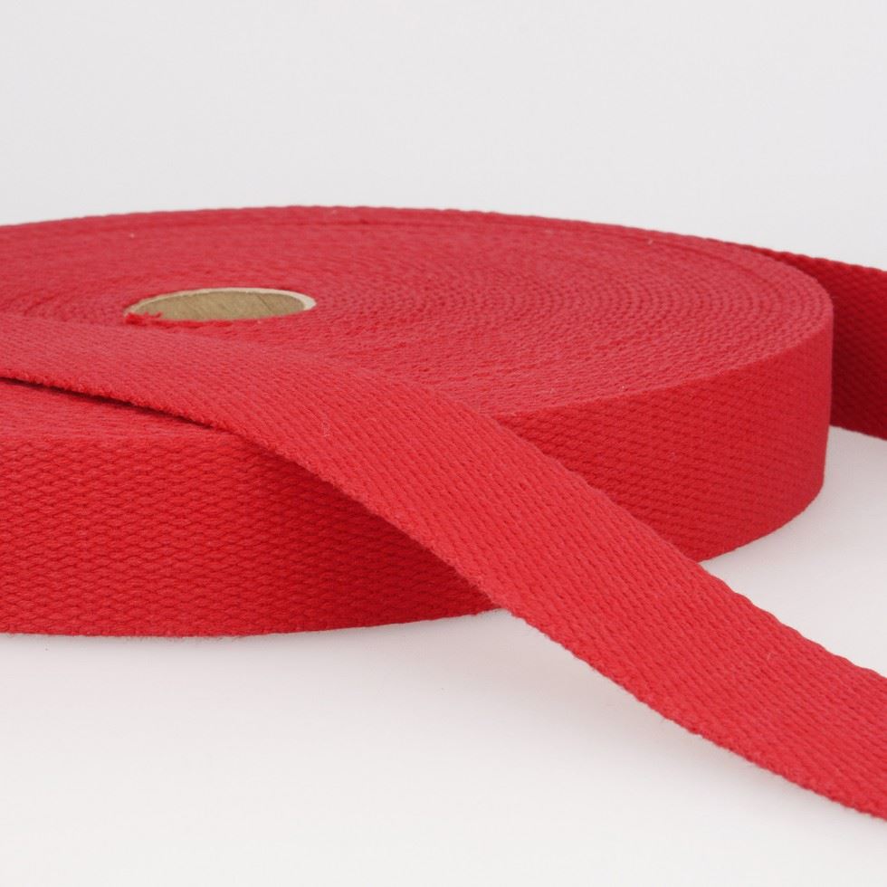 Stephanoise Cotton Webbing Red