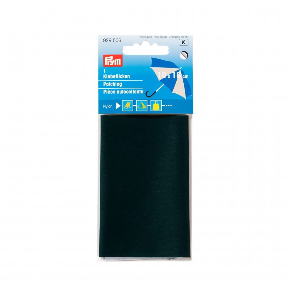Prym Nylon Self Adhesive Repair Patch Green
 