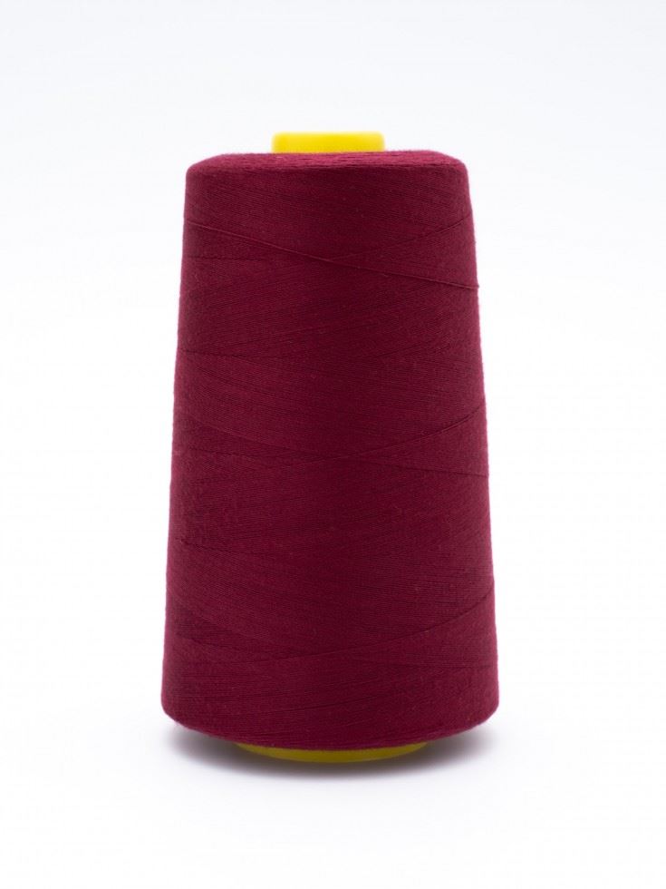 120s Sewing Thread Cone Wine