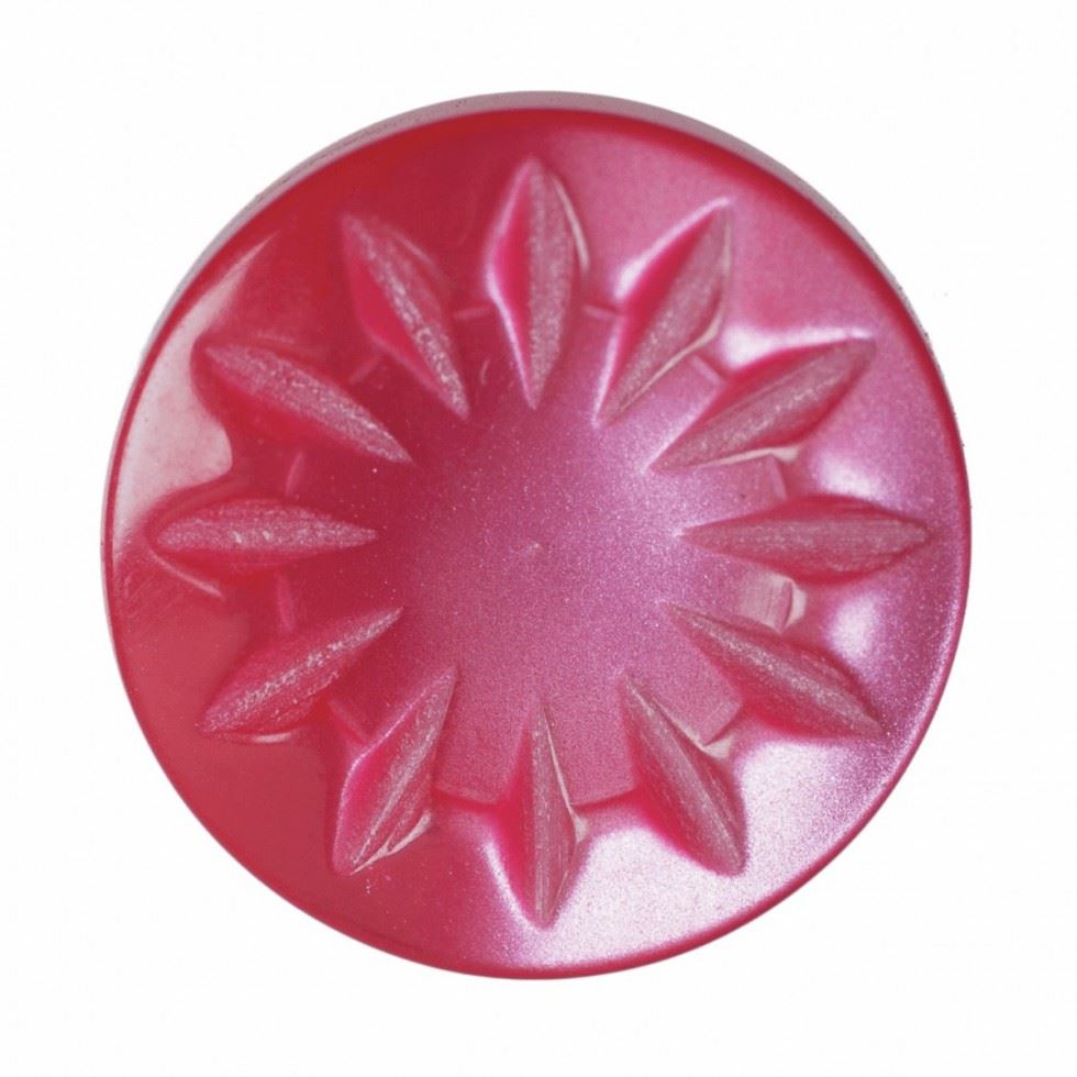 Hemline Red Round Shank Buttons