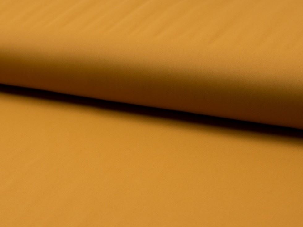 Ochre Deadstock Stretch Woven Soft Shell Coating Fabric