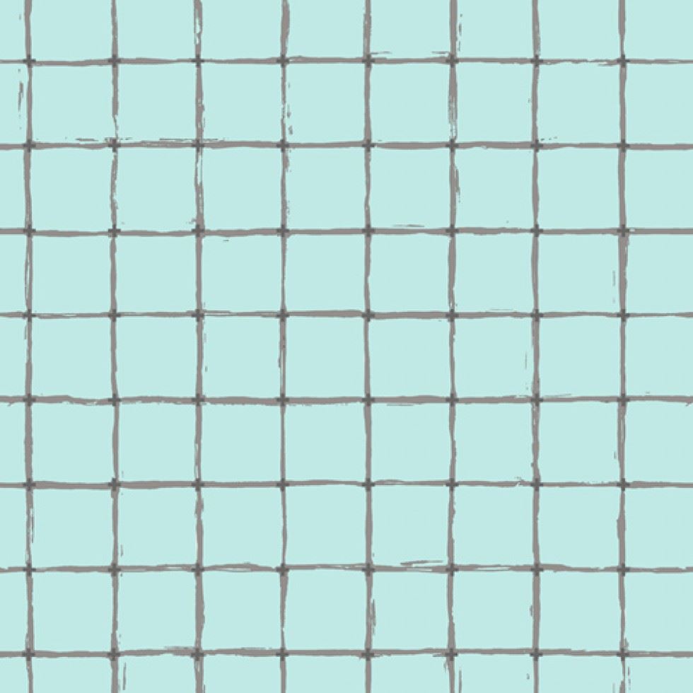 Art Gallery Fabrics Grid 100% Cotton Poplin Fabric Static