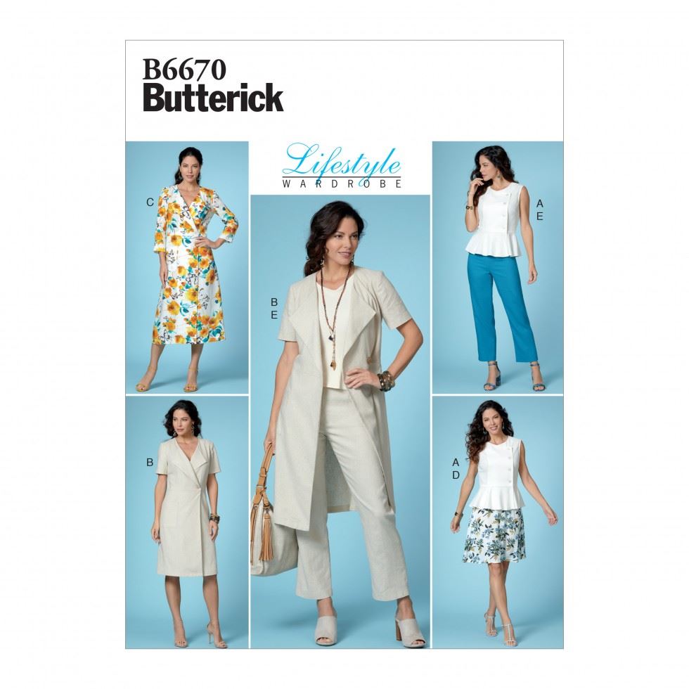Butterick Sewing Pattern 6670
