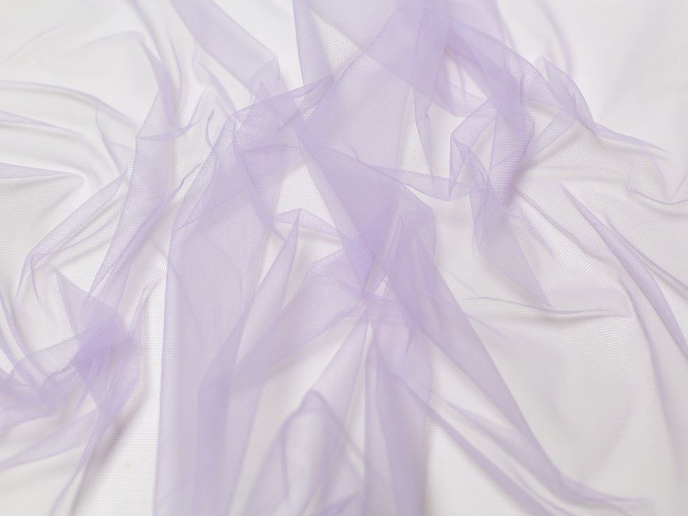 Minerva Core Range Dolce Vita Soft Italian Tulle Fabric Lavender
 