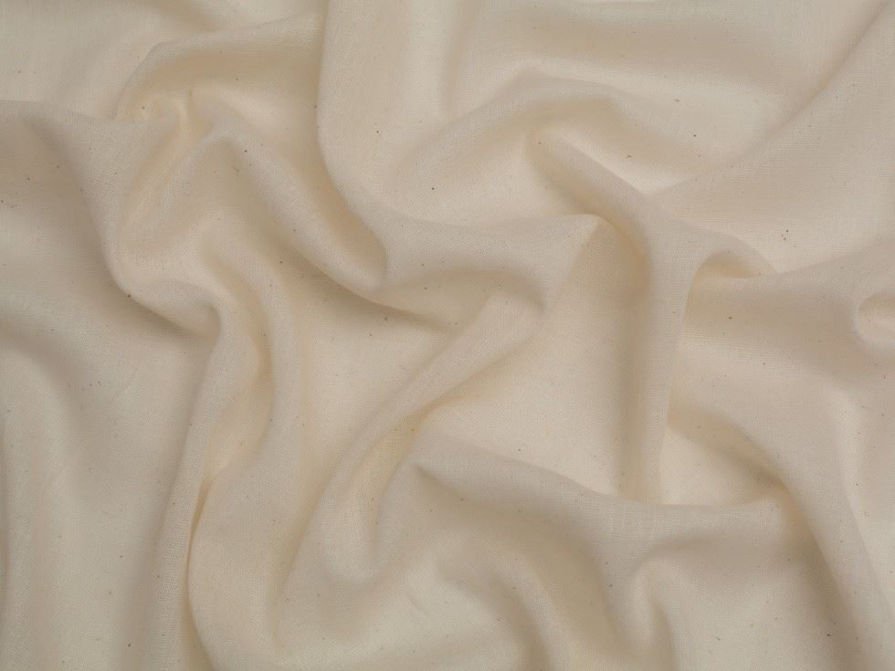 Minerva Core Range Cream Indian Butter Muslin Fabric