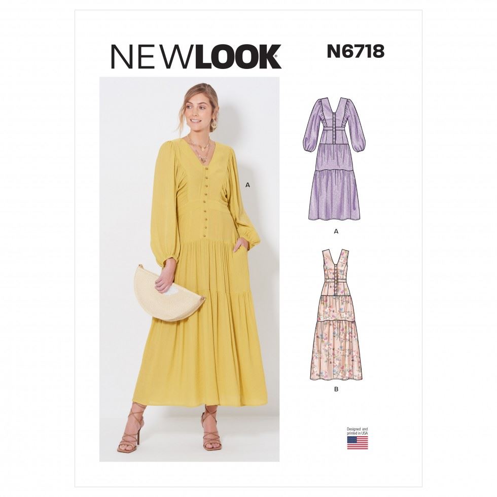 New Look Paper Sewing Pattern 6718
 