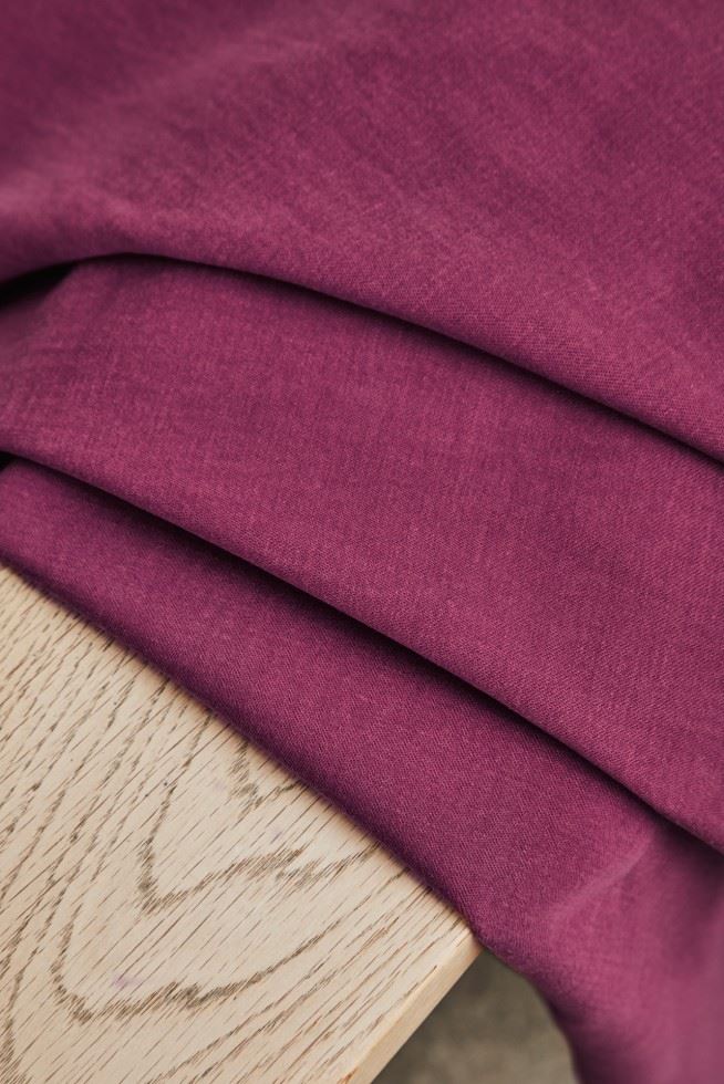 Meet Milk Cherry Sera Tencel Lyocell Cotton Blend Fabric