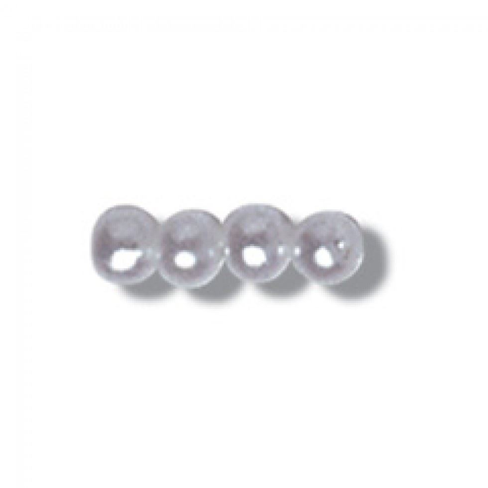 Trimits Ivory Round Pearl Beads (Value Pack Of 5)
