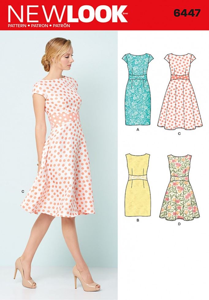 New Look Paper Sewing Pattern 6447
 