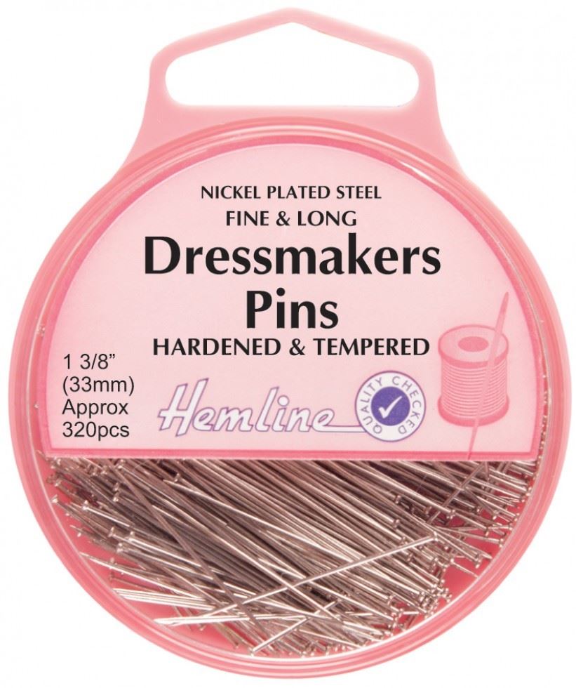 Hemline Fine Dressmaking Pins