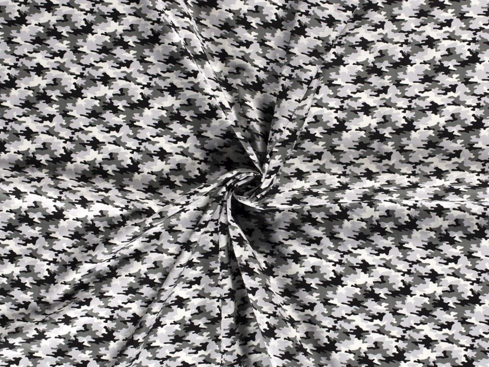 100% Cotton Poplin Fabric Grey
 