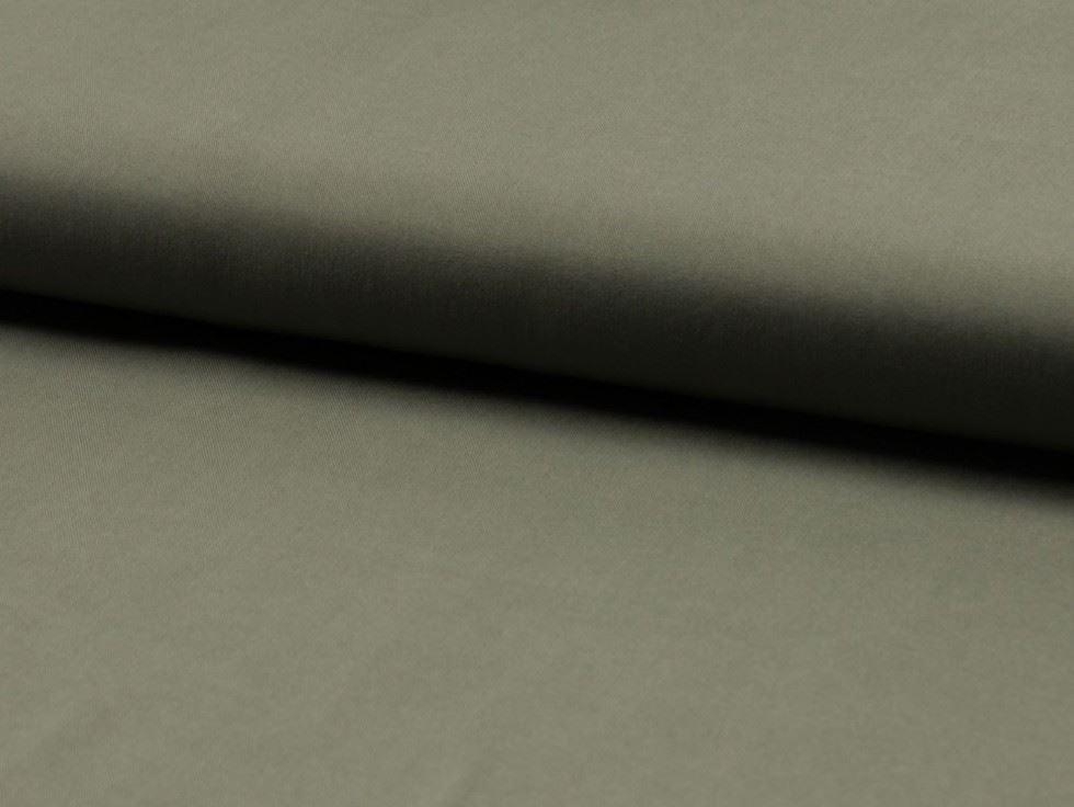 Khaki Deadstock Cindy Viscose Twill Fabric