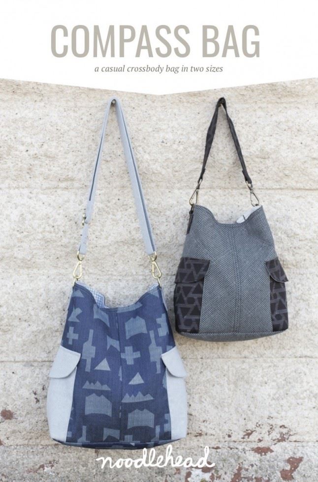 Noodlehead Sewing Pattern Compass Bag