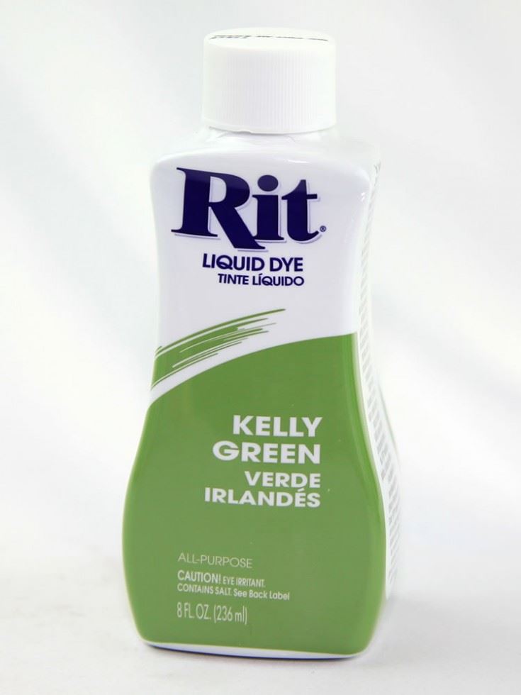 Rit Kelly Green Liquid Fabric Dye