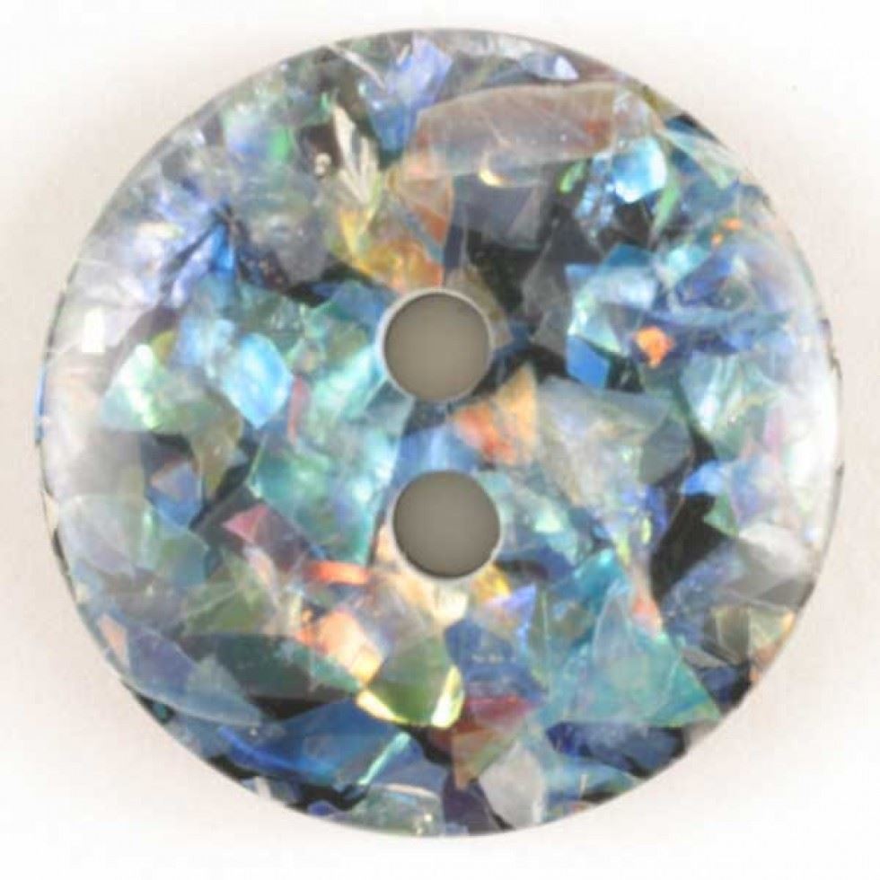 Dill Round Holographic Buttons (Value Pack) Black Multi
 