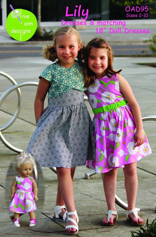 Olive Ann Designs Paper Sewing Pattern Lily
 