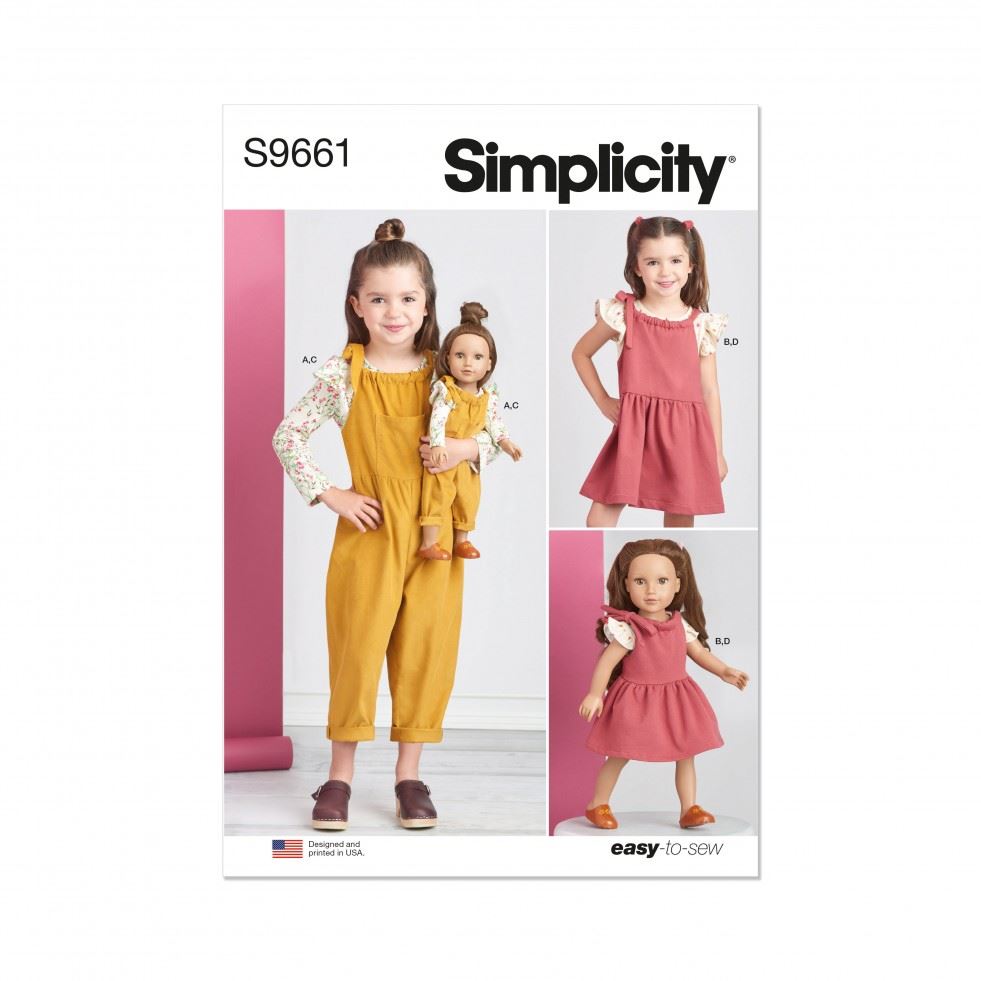 Simplicity Paper Sewing Pattern 9661
 
