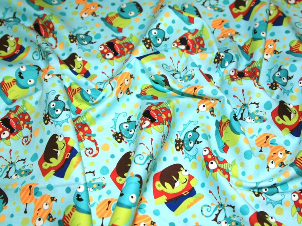 Camelot Fabrics Blue 100% Cotton Poplin Fabric