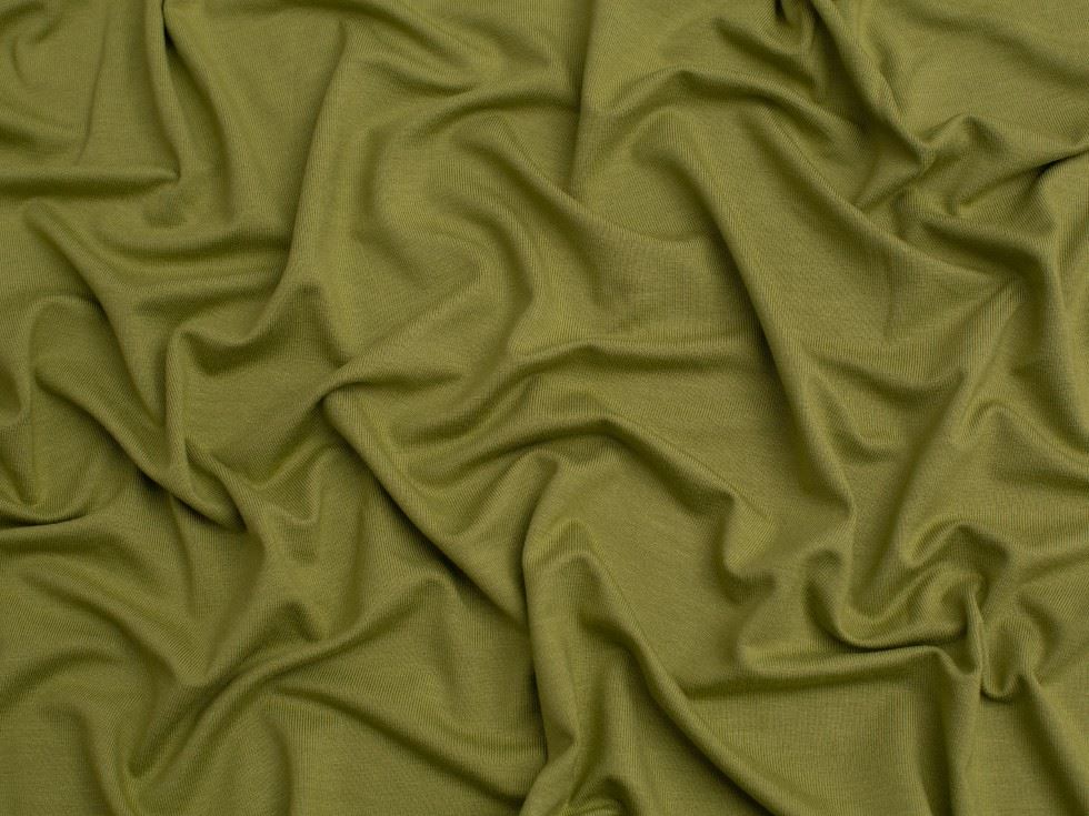 EcoVero Viscose Jersey Stretch Knit Fabric Lime Green
 