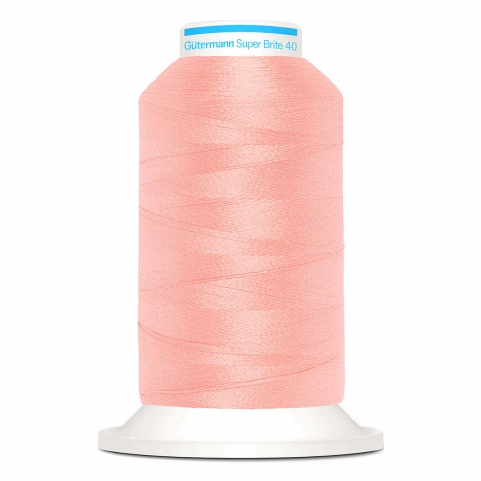 Gutermann 7701 Super Brite Polyester 40 Embroidery Thread
