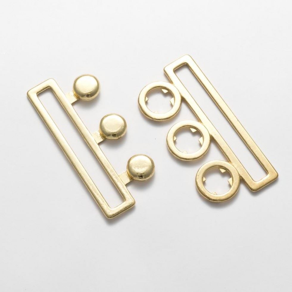 Nurses Waspie Buckles (Bulk Value Pack) Gold
 