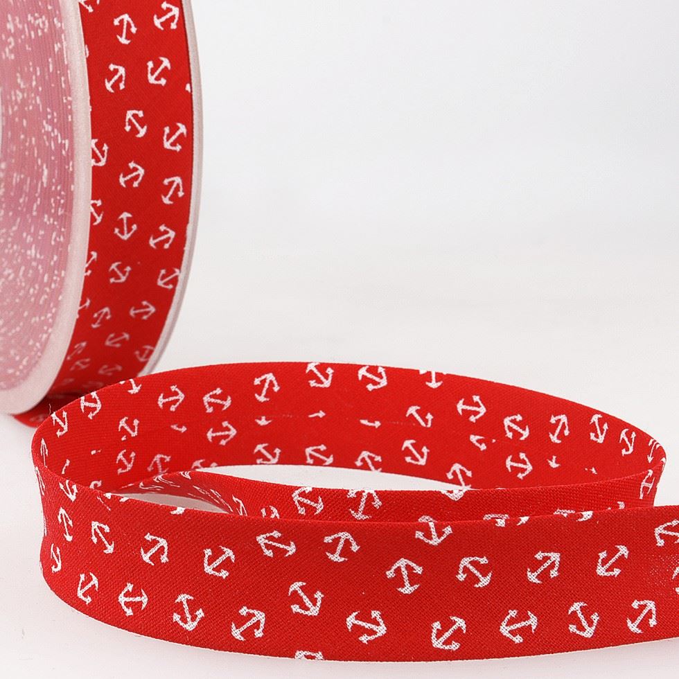 Stephanoise Anchor Bias Binding Tape Red
 