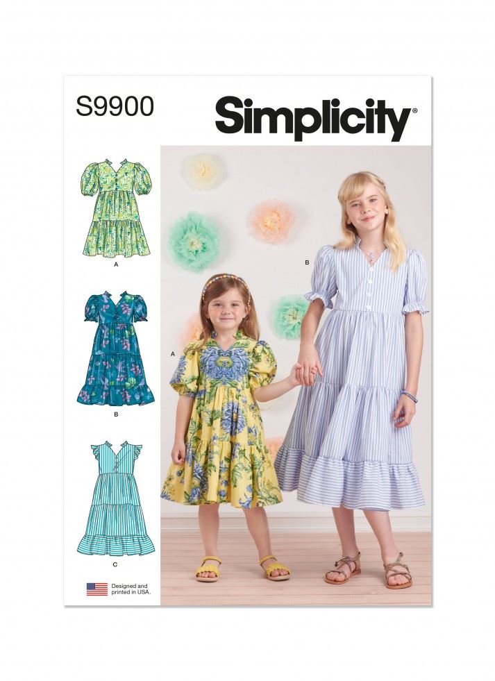 Simplicity Paper Sewing Pattern 9900
 