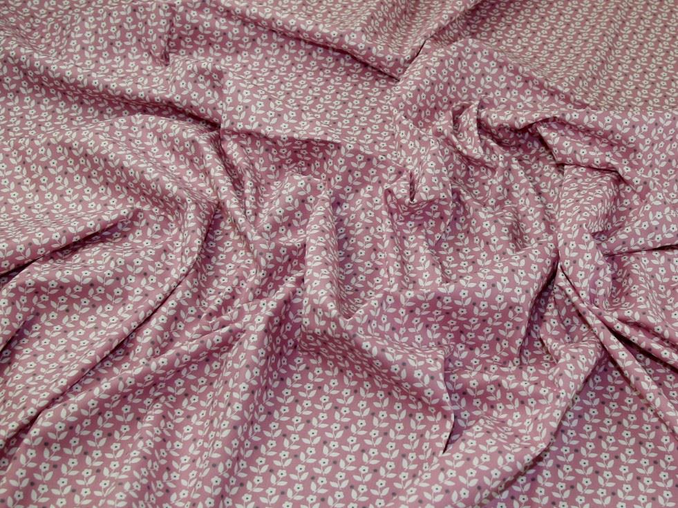 John Louden Pink 100% Cotton Fabric