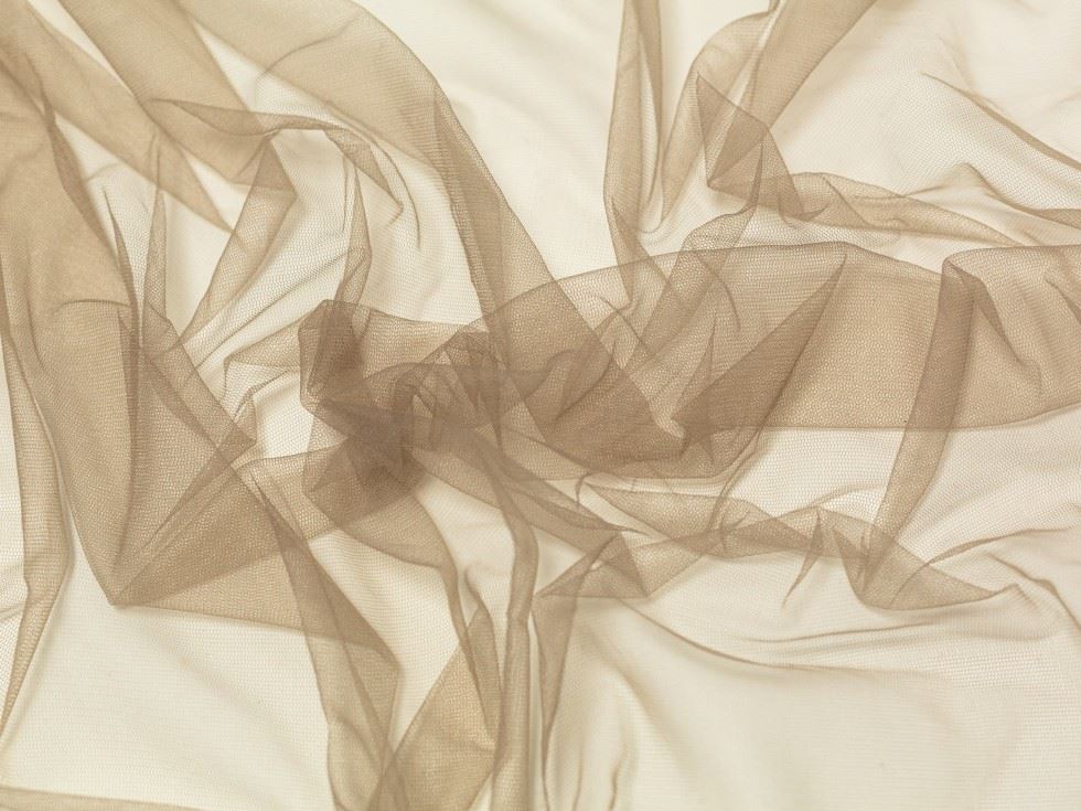 Minerva Core Range Dolce Vita Soft Italian Tulle Fabric Senape
 