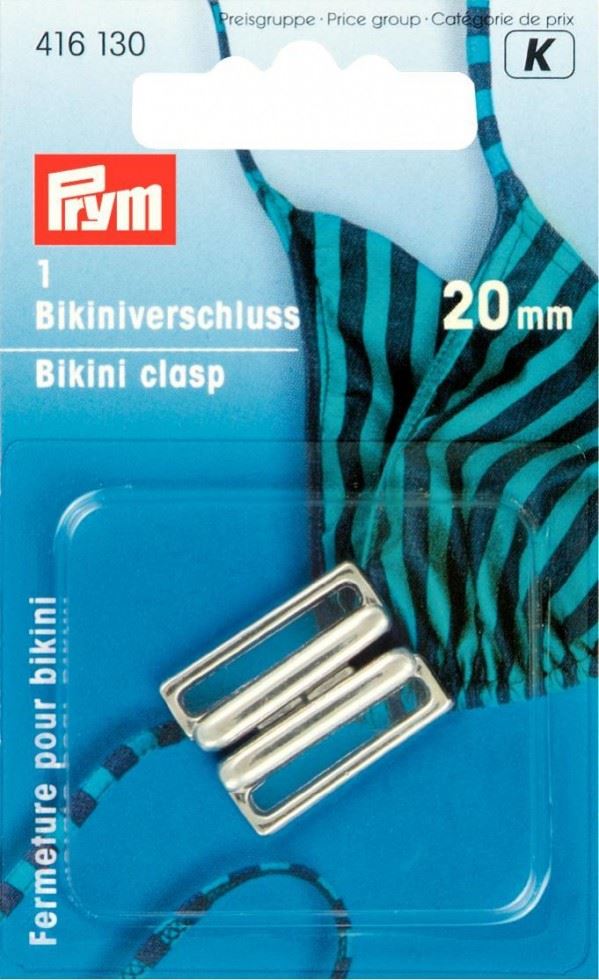 Prym Silver Bikini Clasp Buckles