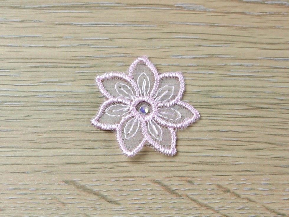 Swarovski Crystal Appliques Pink