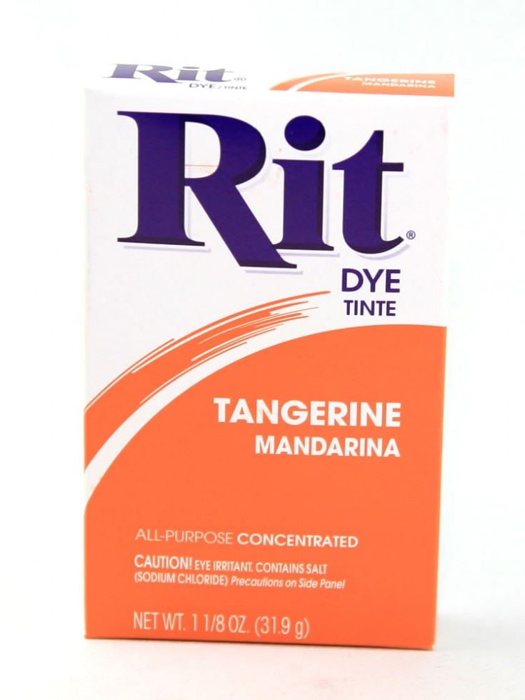 Rit Tangerine Powder Fabric Dye