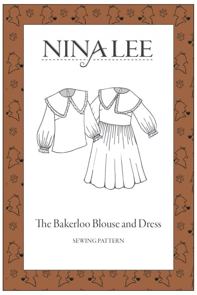 Nina Lee Sewing Pattern Bakerloo Blouse & Dress