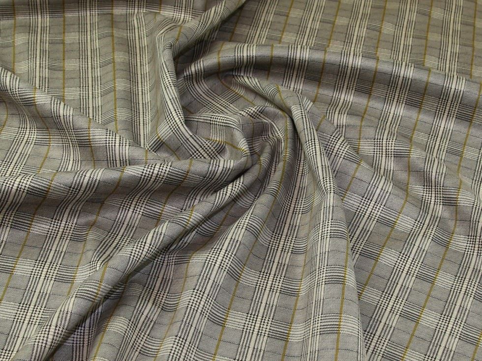 Beige Deadstock Suede Scuba Stretch Knit Fabric