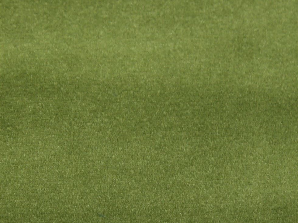 Stof France Vienne Velour Stretch Knit Fabric Olive Green