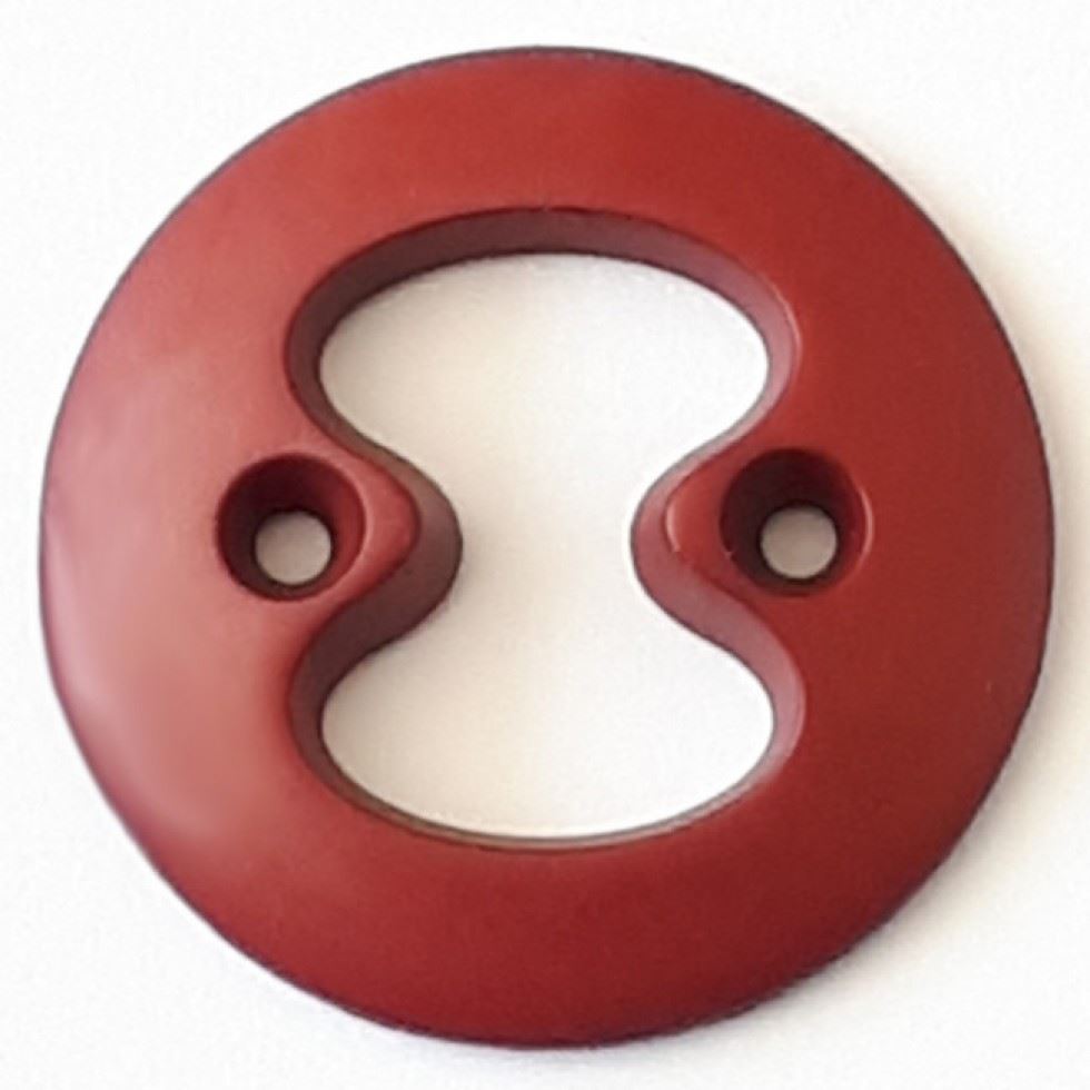 Dill Wine Round Plastic Buttons (Value Pack)