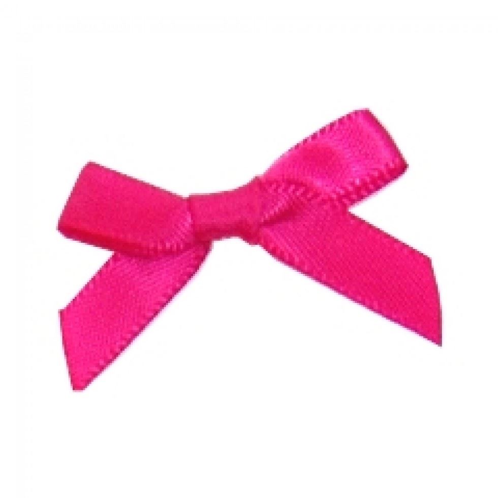 Berisfords 175 Shocking Pink Ribbon Bows